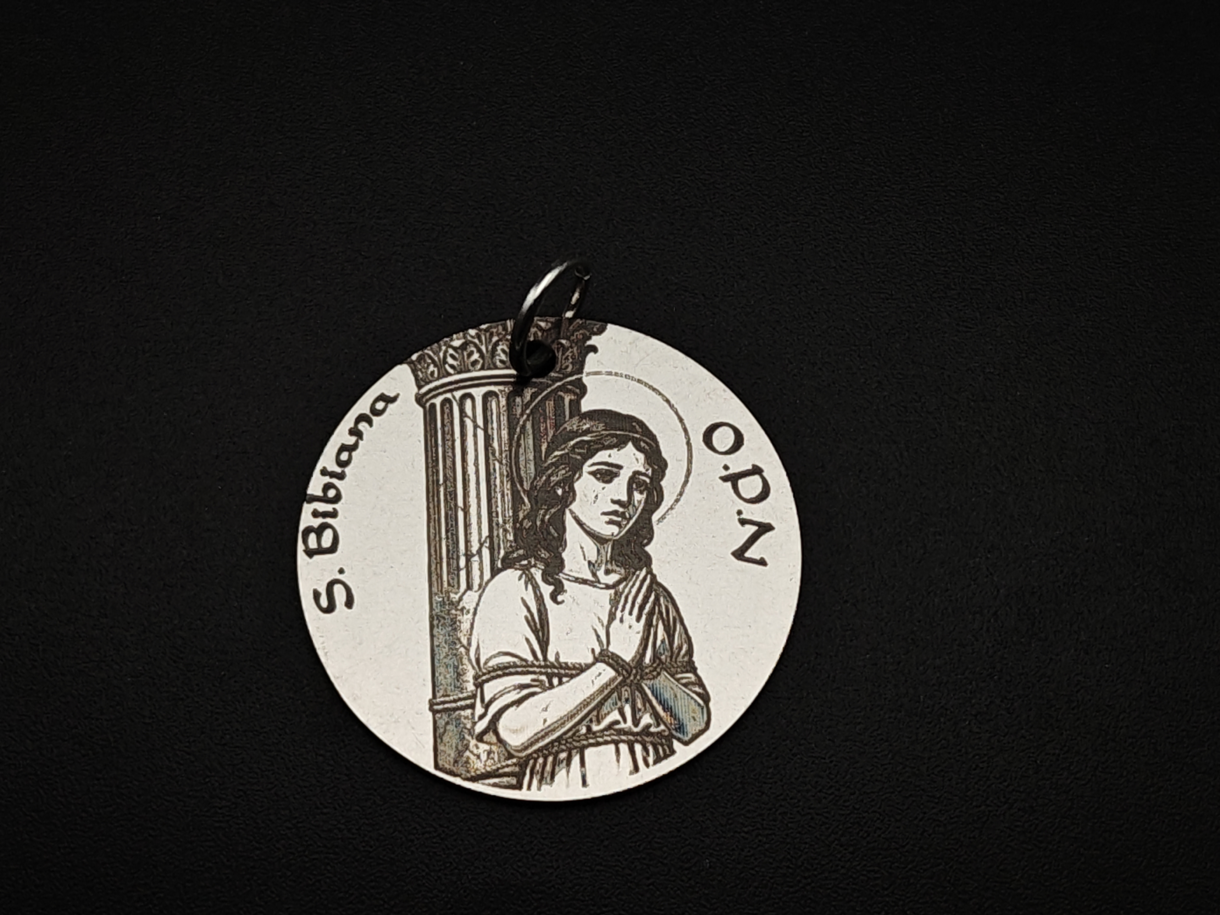 St. Bibiana Stainless Steel Medal