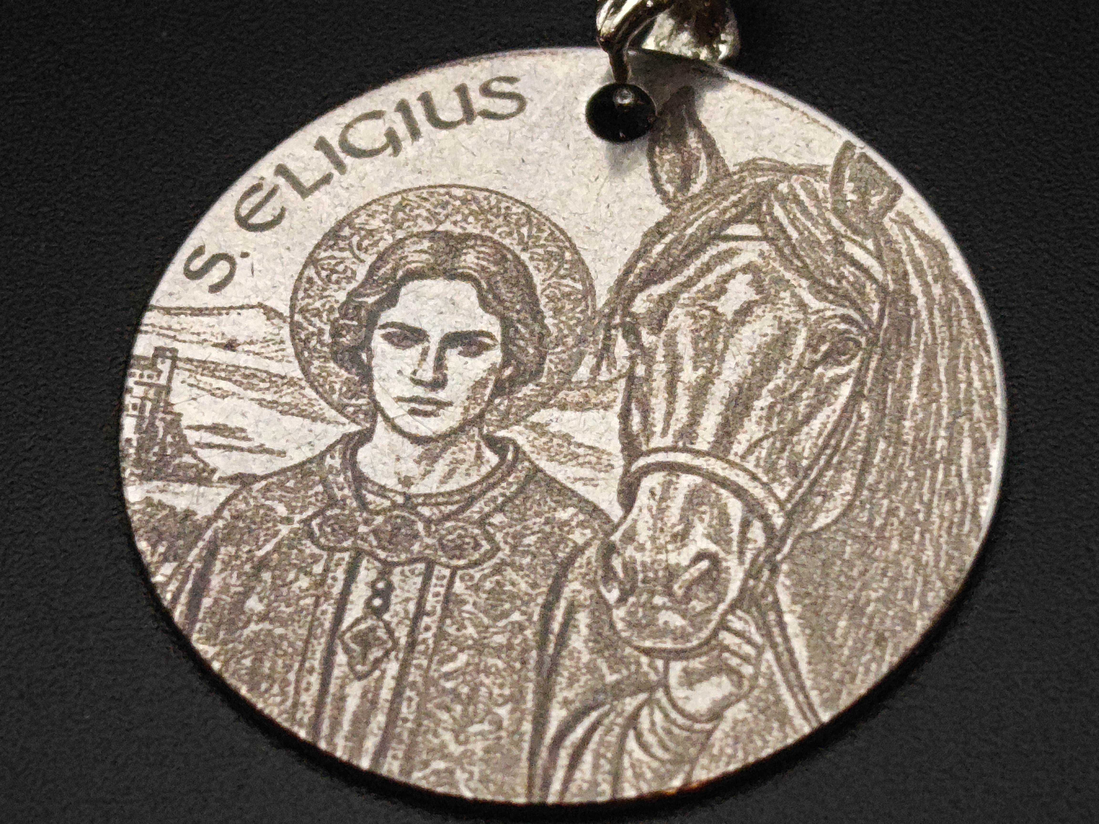 St. Eligius Medal Necklace