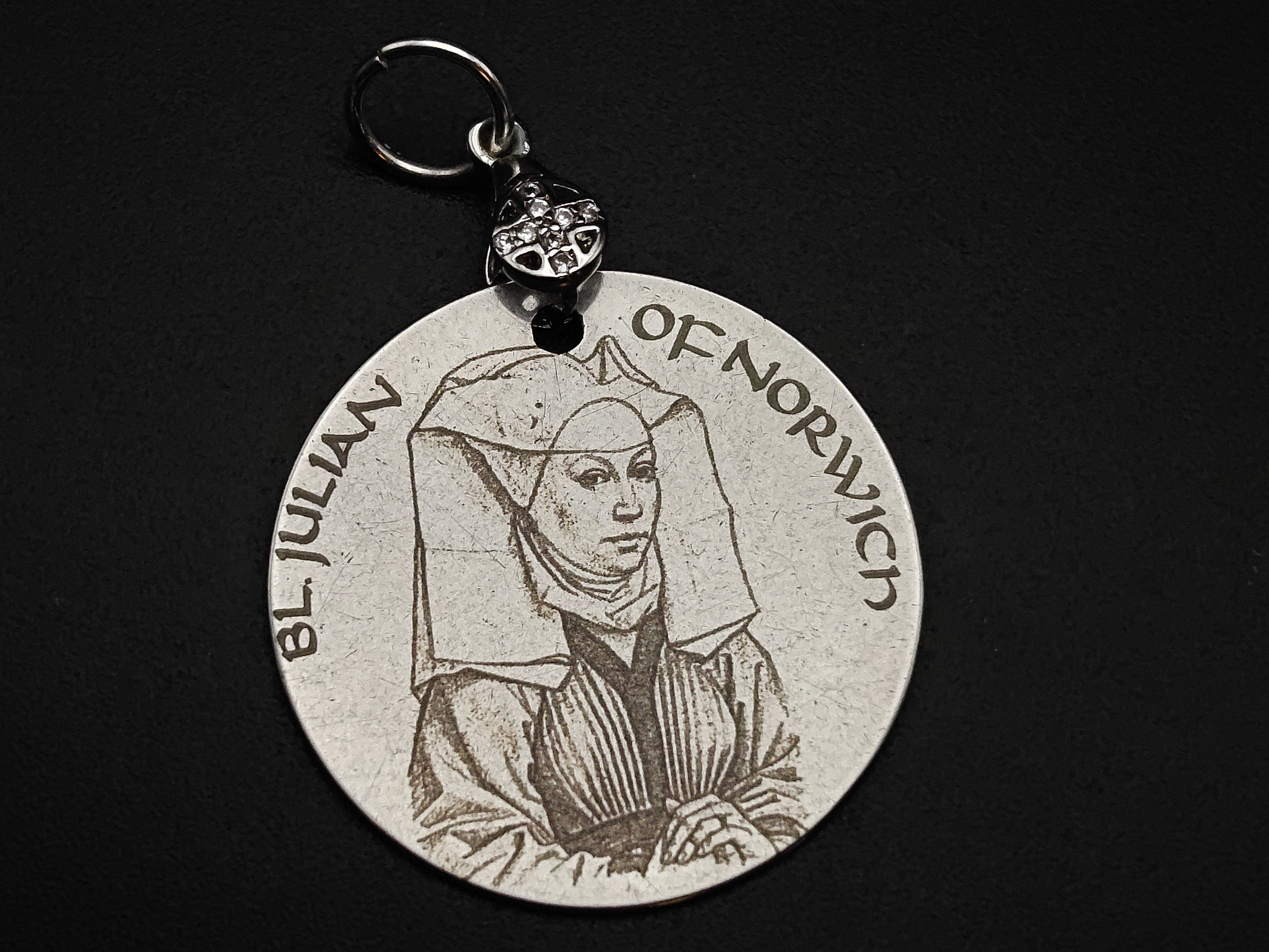 Inspirational Engraved Pendant