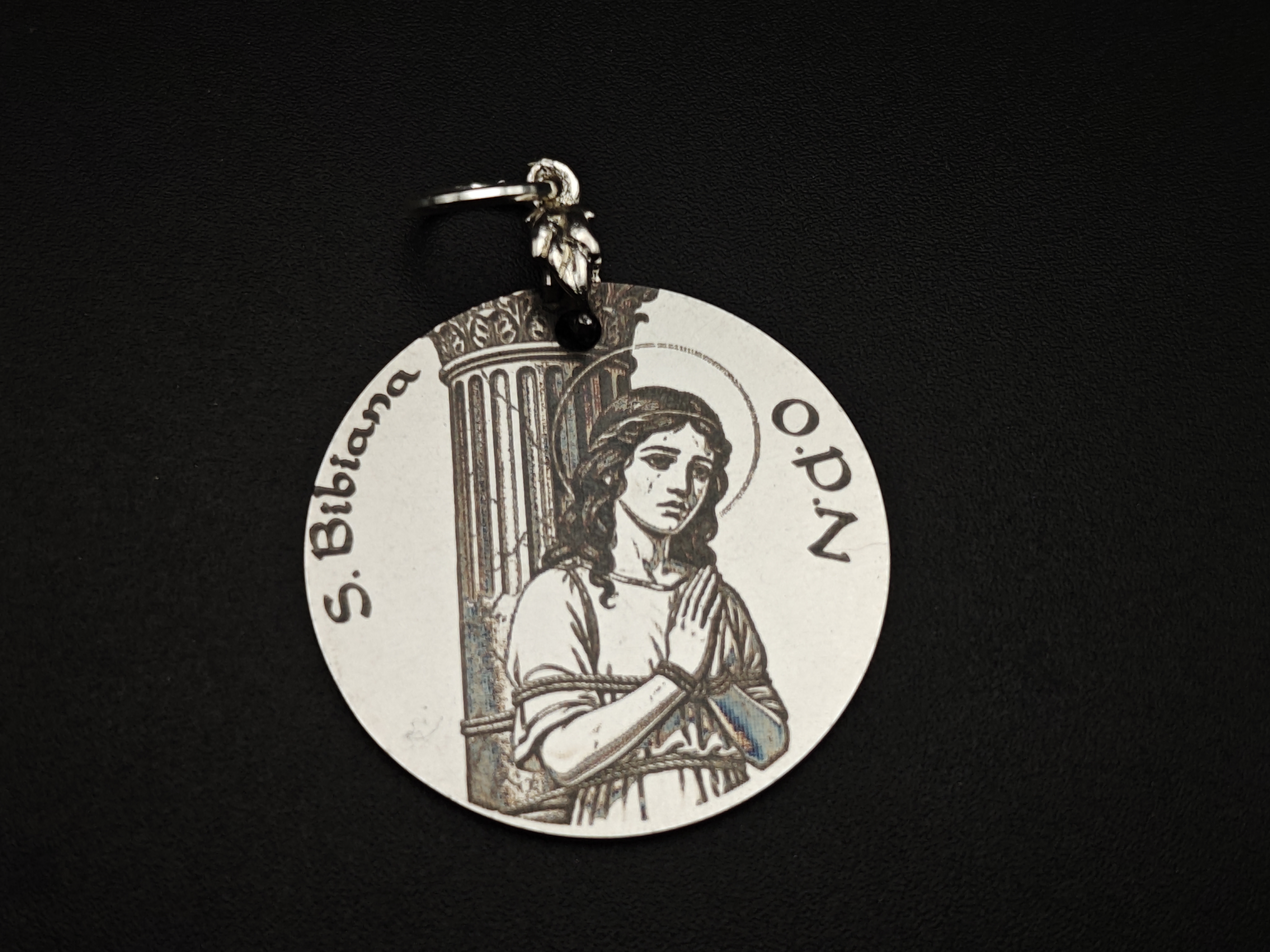St. Bibiana Stainless Steel Medal