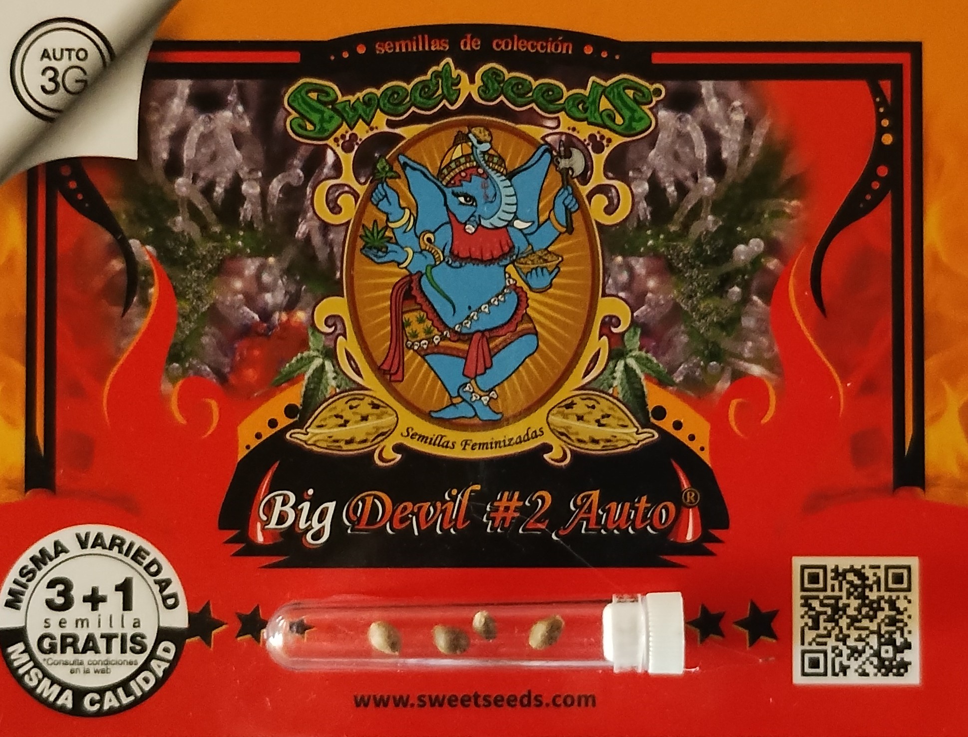 Sweet Seeds Big Devil Auto 3+1uds