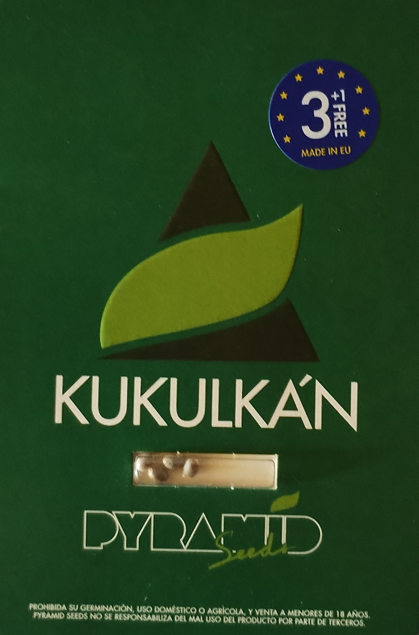 Pyramid seeds Kukulkan 3uds