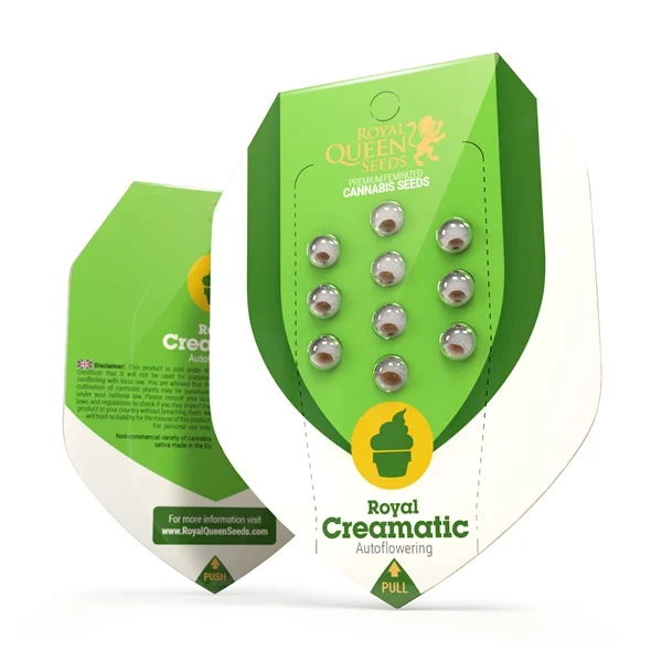 Royal Queen Seeds Royal Creamatic Auto 3uds