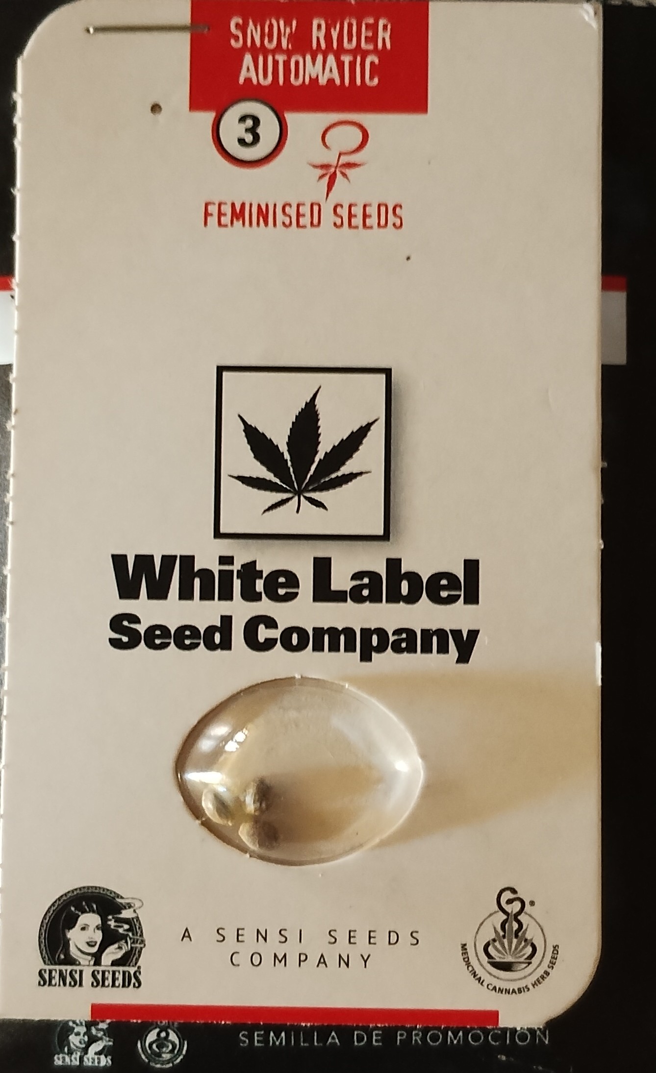 White Label Snow Rider Auto 3uds