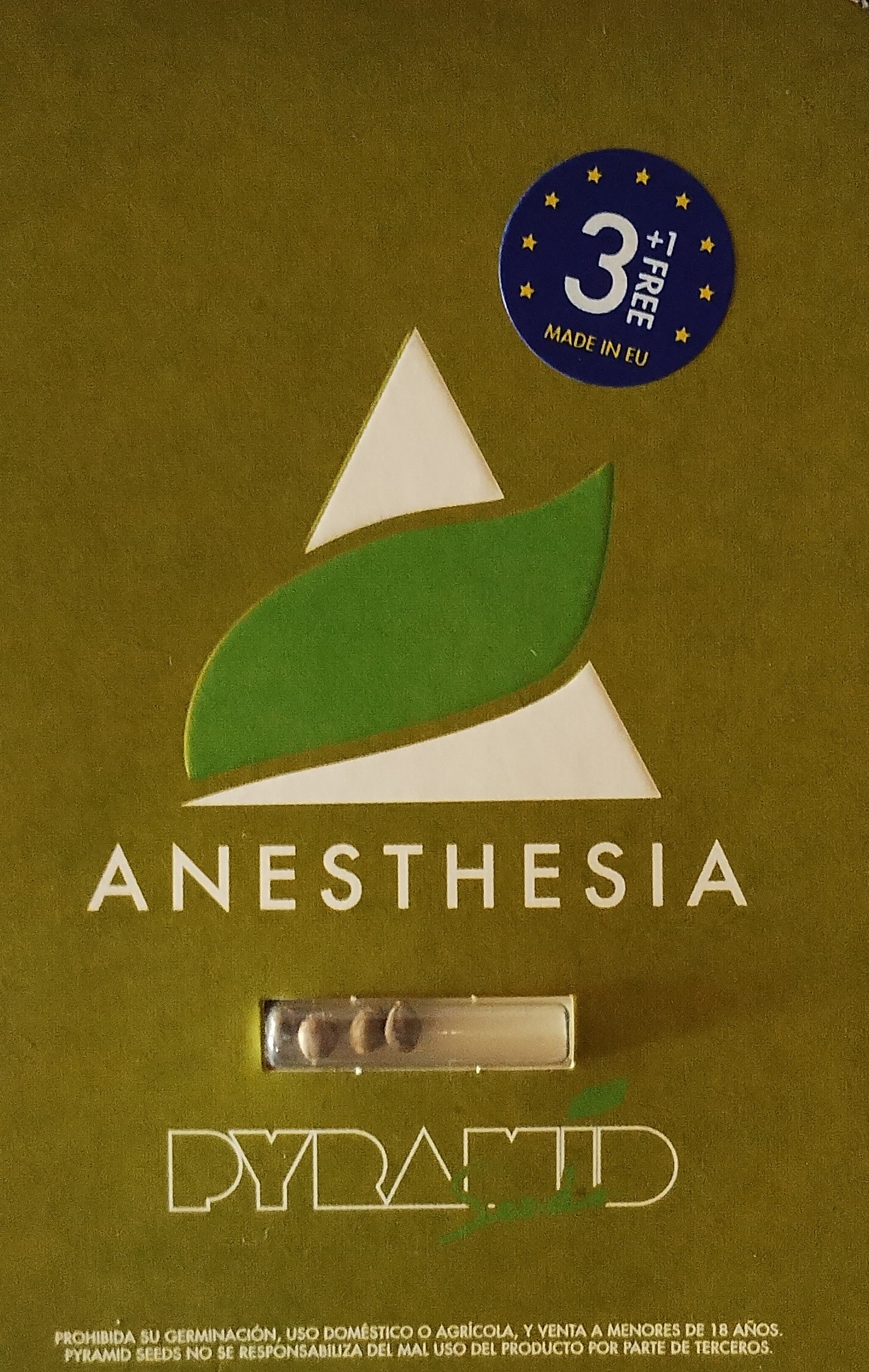 Pyramid Seeds Anesthesia 3uds
