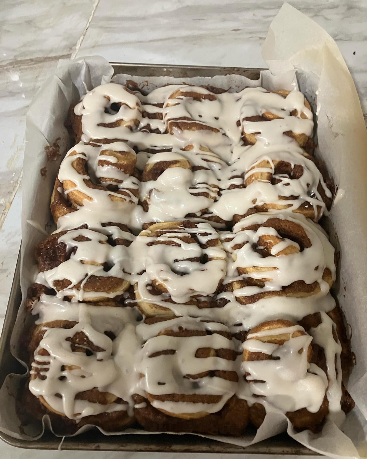 Sourdough Cinnamon Rolls 