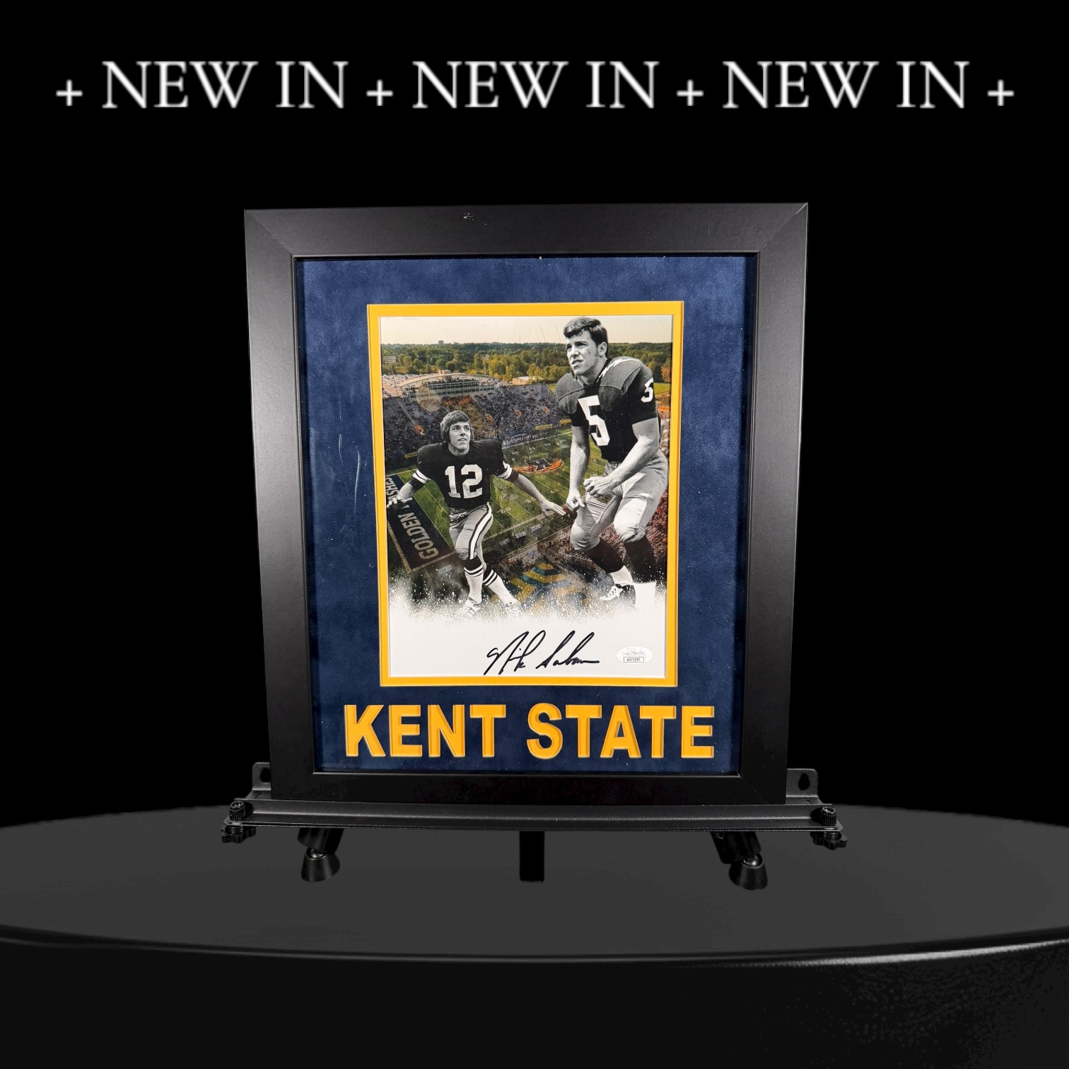 Nick Saban Kent State Framed Football Memorabilia