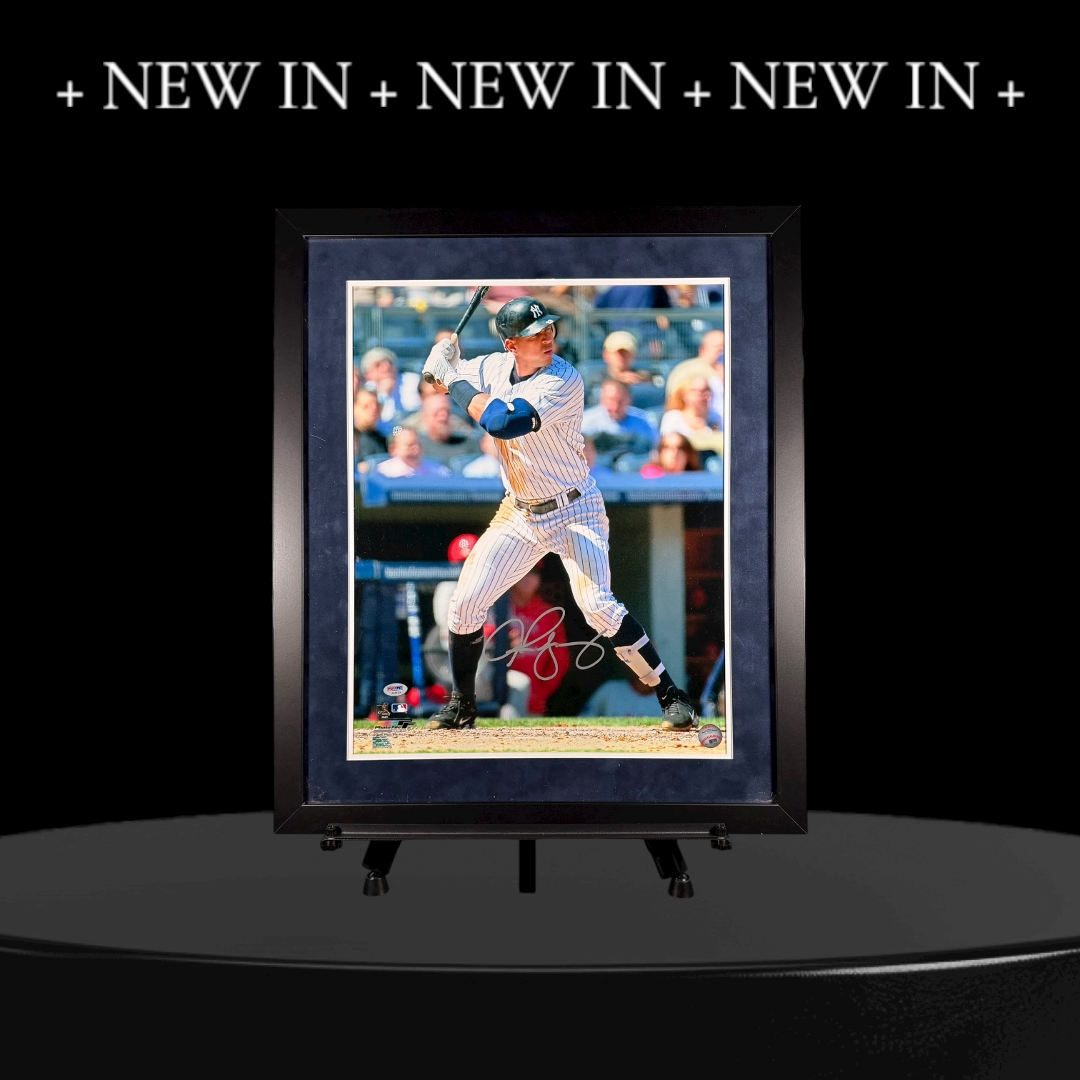 Alex Rodriguez Framed Autographed Baseball Photo