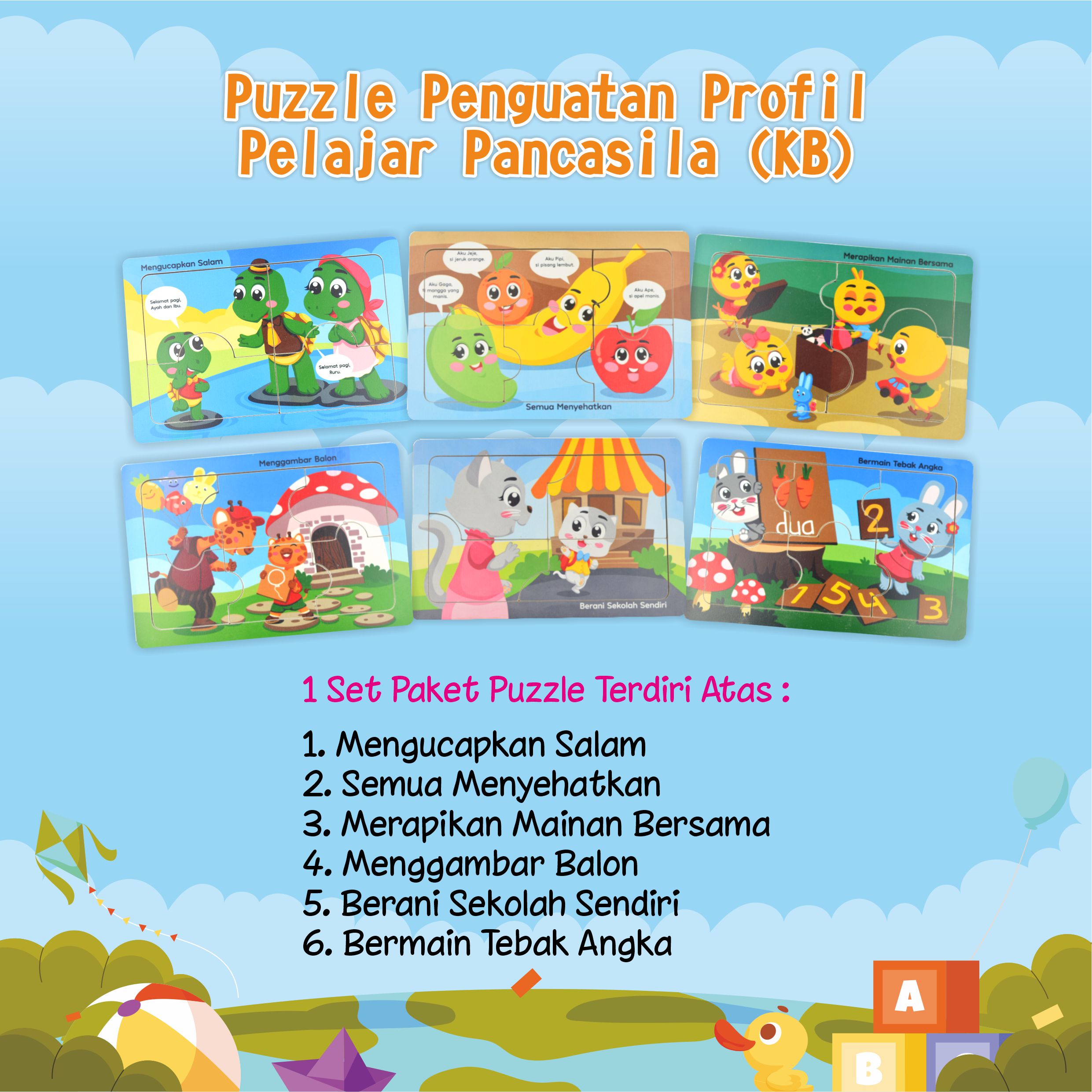 Puzzle Penguatan Profil Pelajar Pancasila (KB)