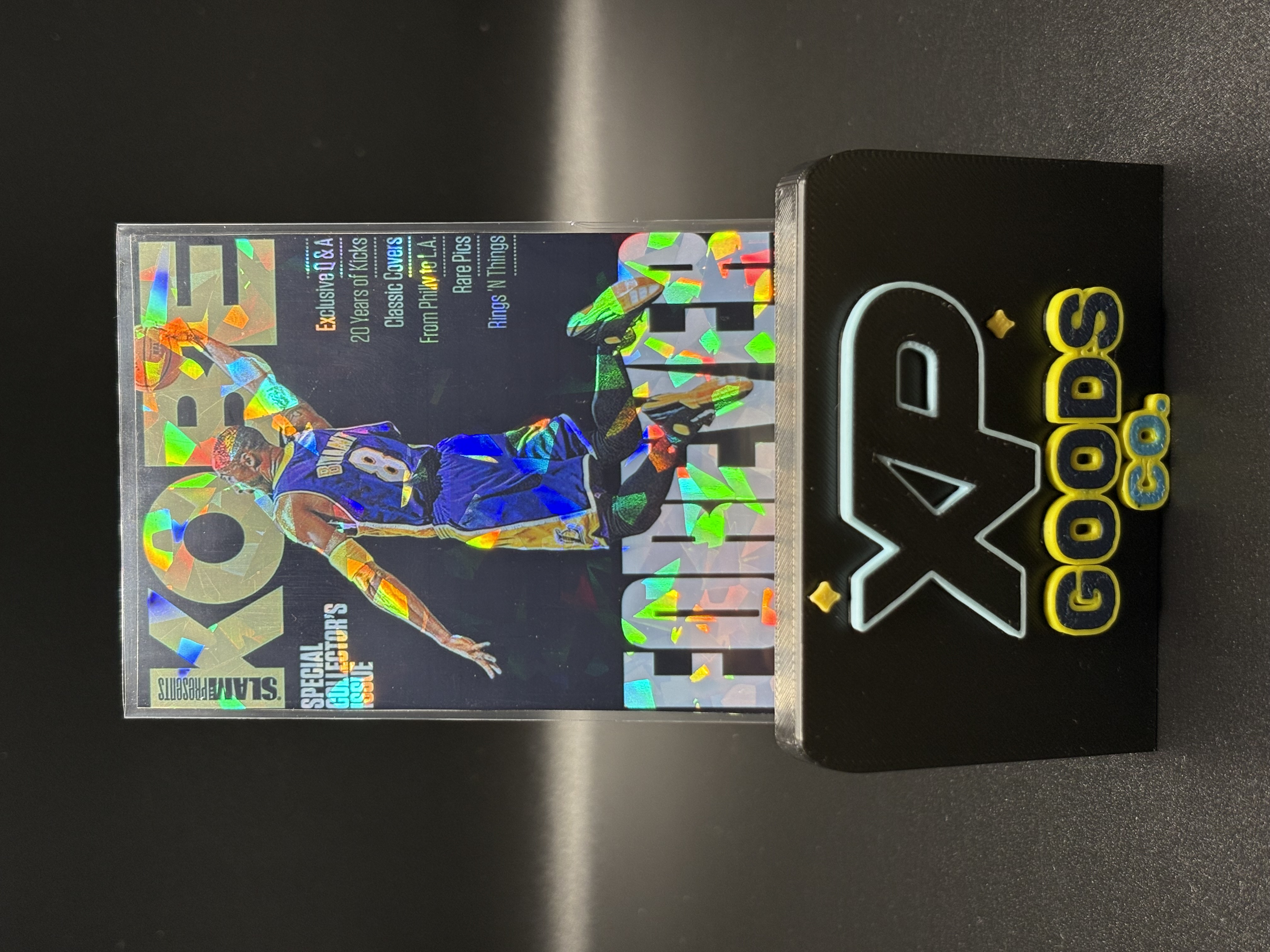 Kobe Bryant Tribute Holographic Sports Card