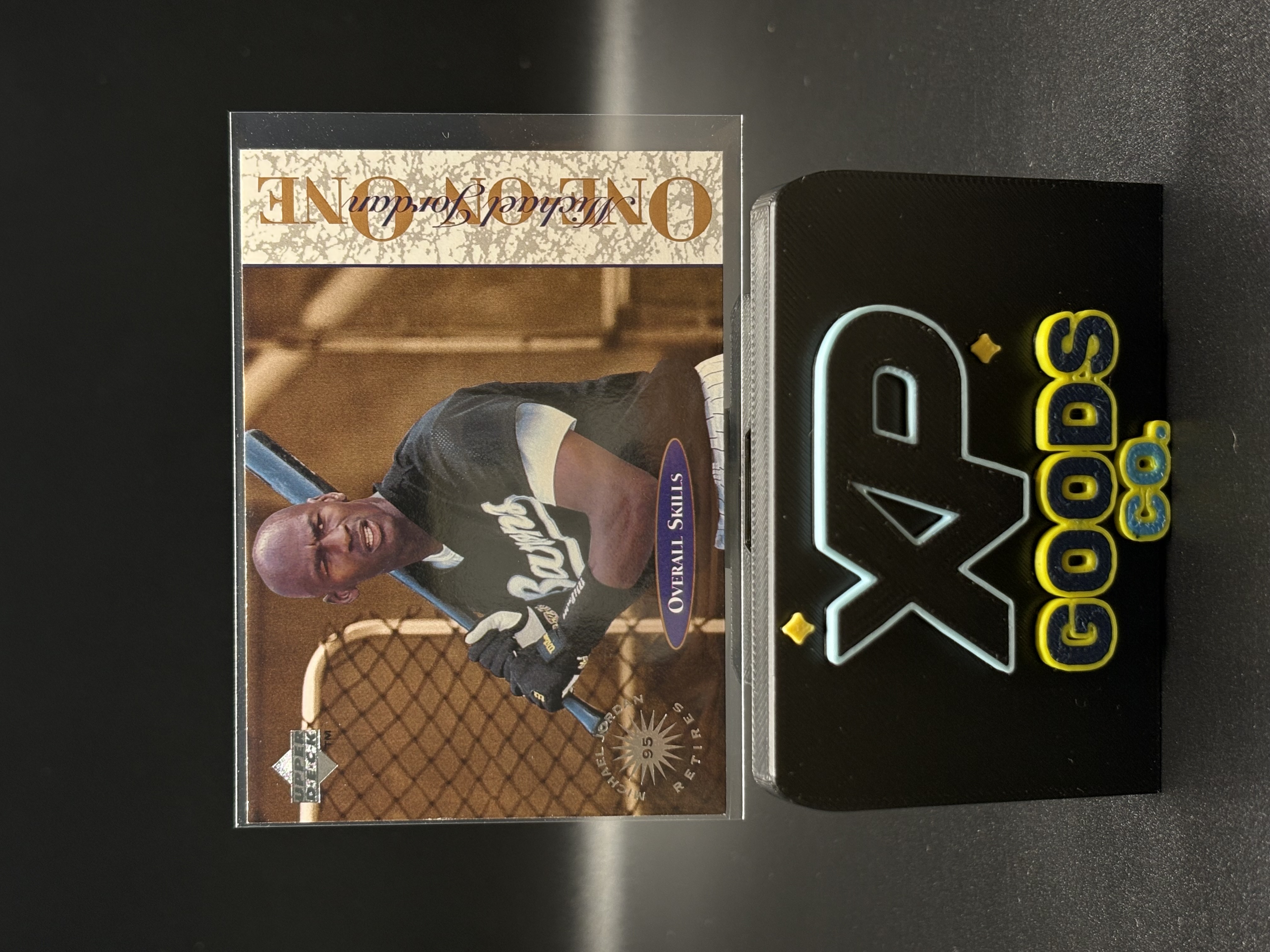 Michael Jordan Upper Deck Baseball Card