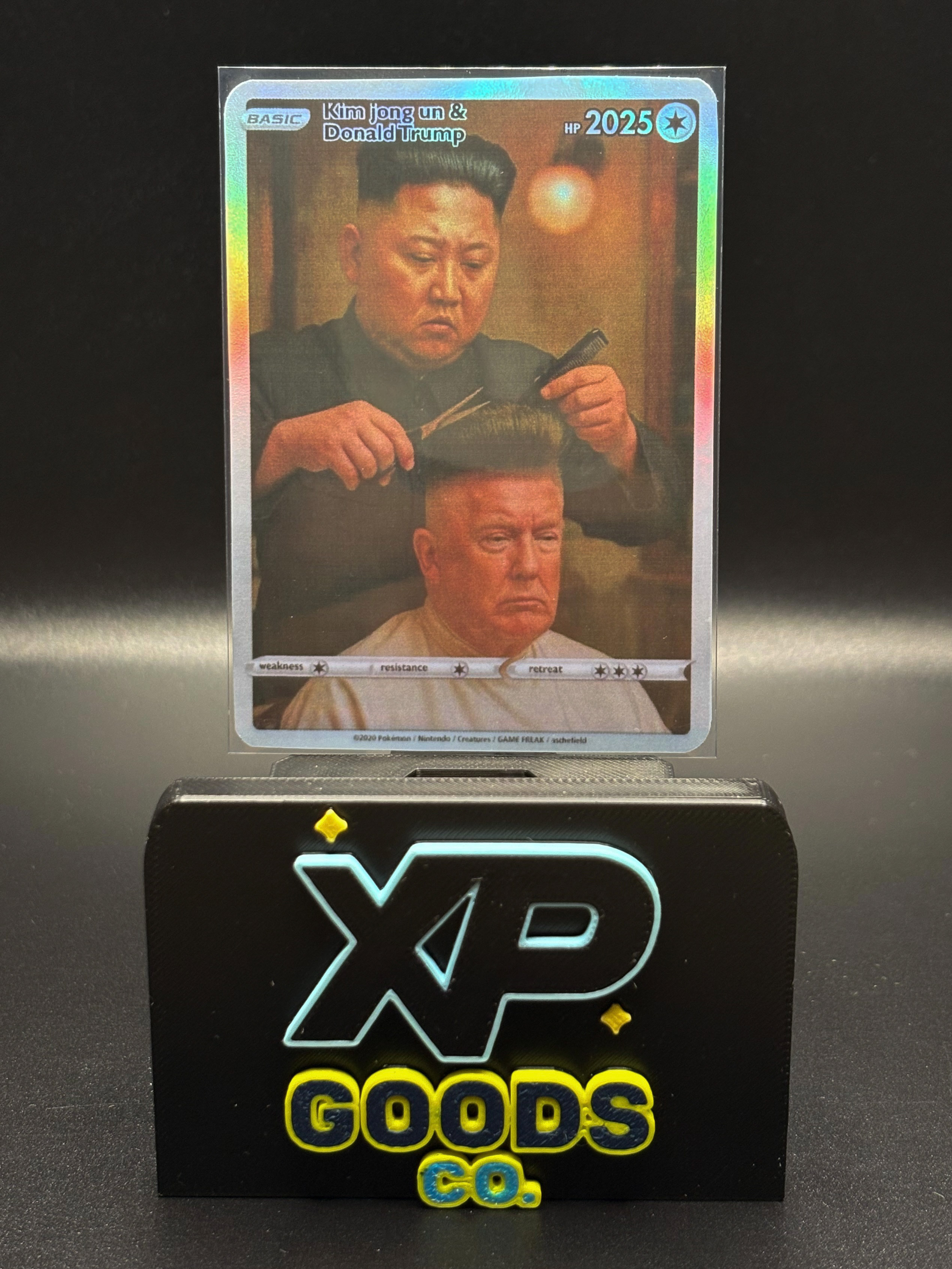 Kim Jong Un & Donald Trump Trading Card