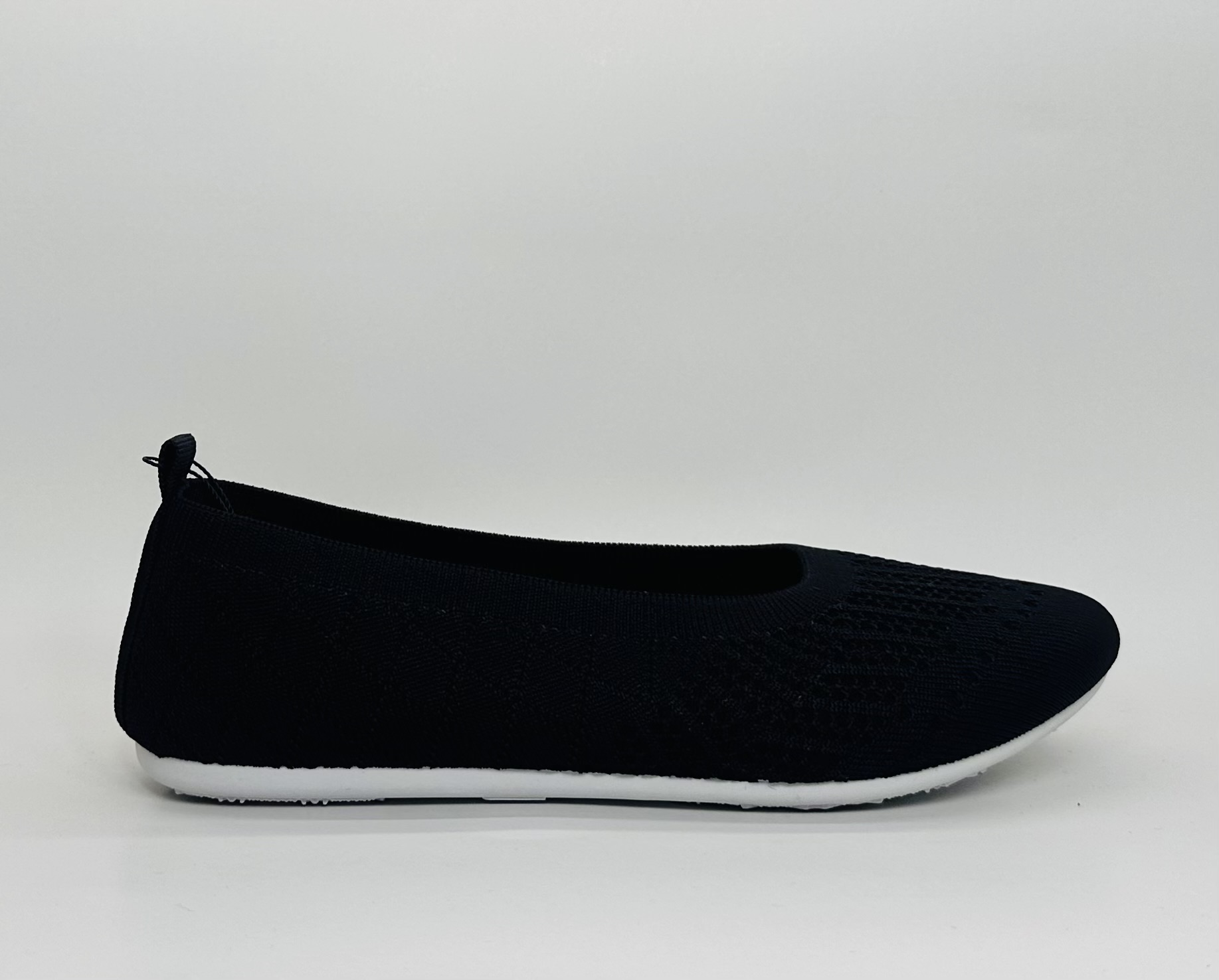 Senshoe Knit Ballet Flat design - Black, Pink, Maroon, Beige