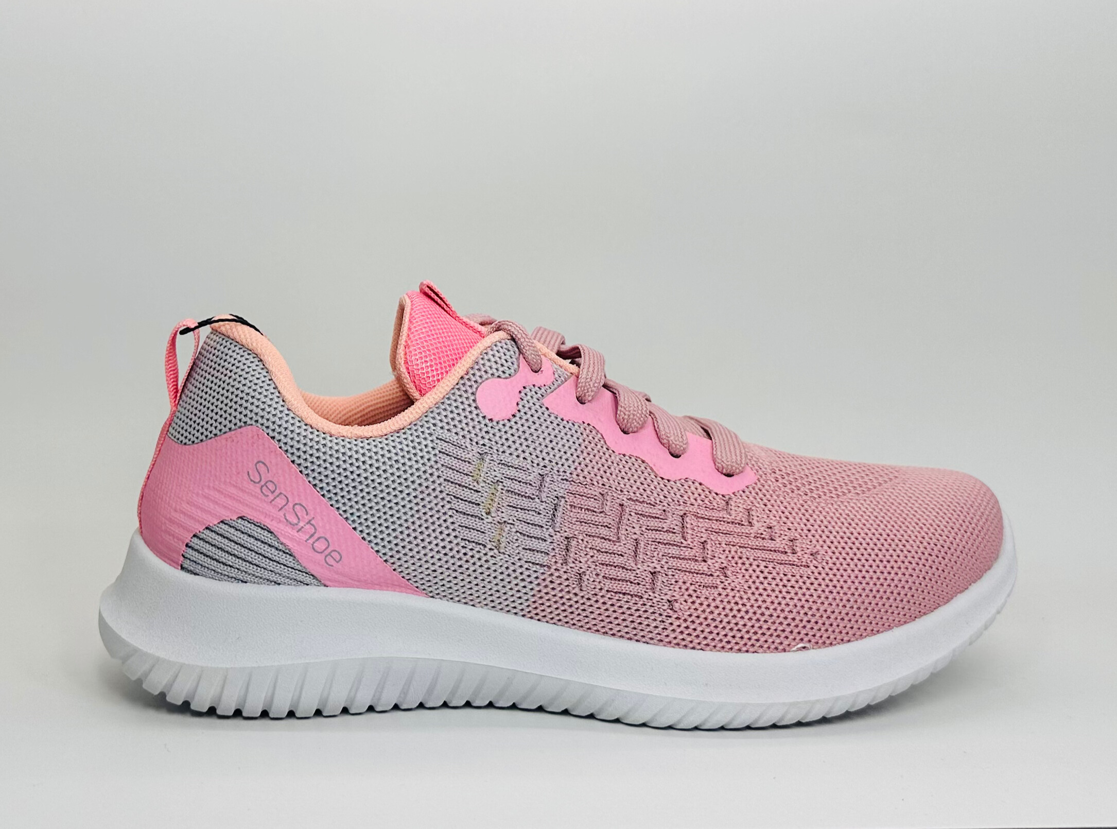 Senshoe sporty Mesh Sneakers - Green, Red 01, Pink, Red 02