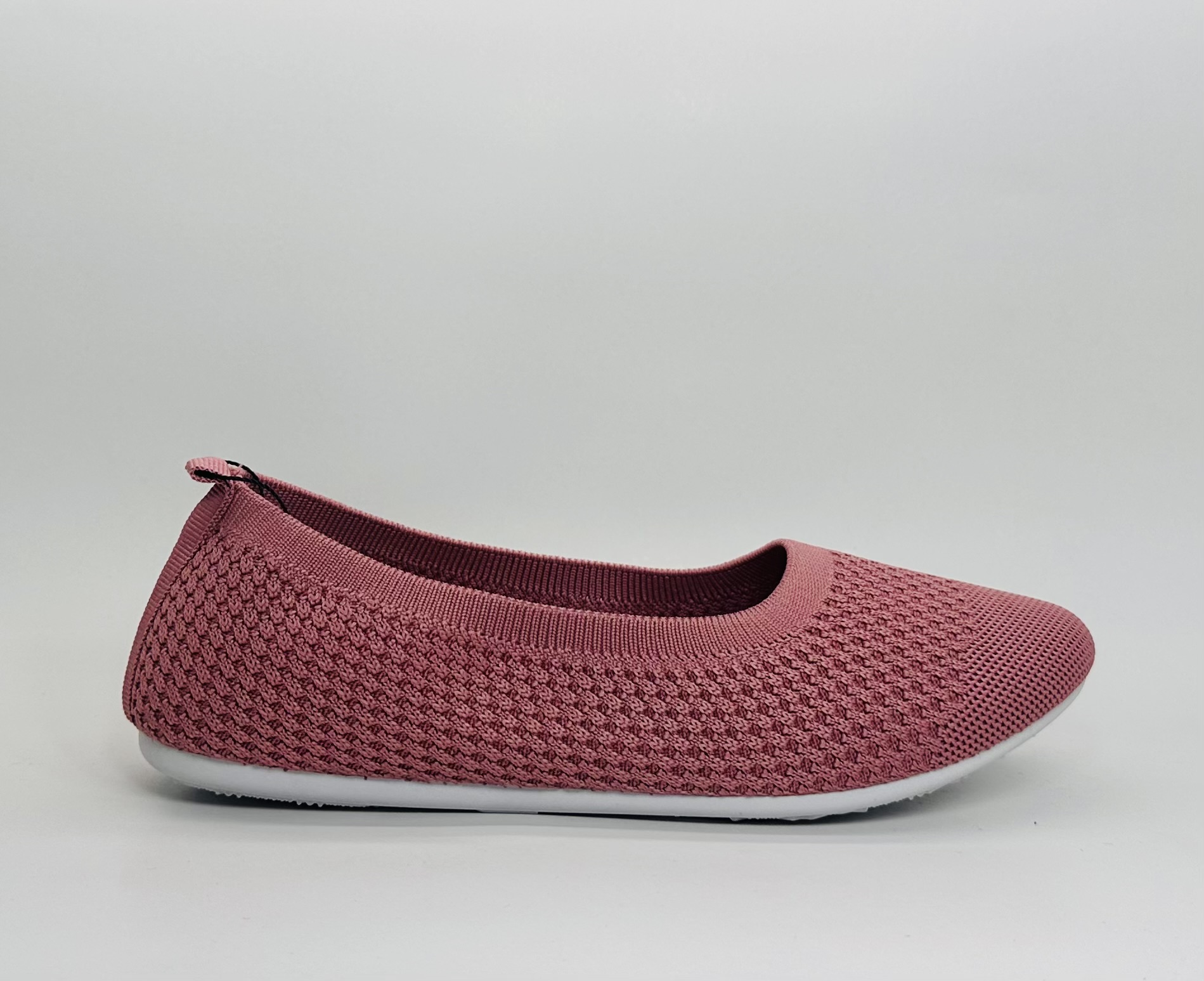 Senshoe Knit Ballet Flat - Beige, Pink, Blue, Black