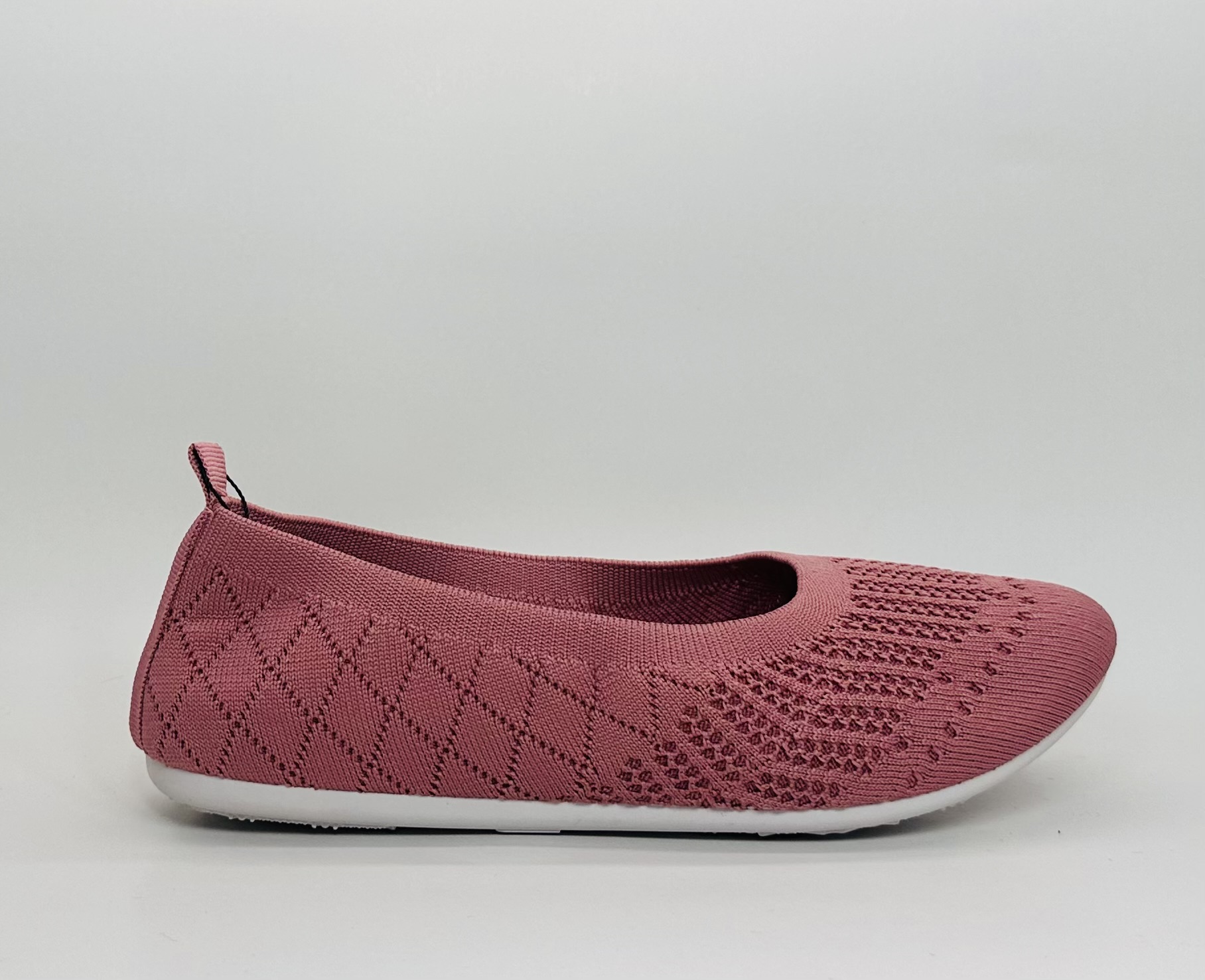 Senshoe Knit Ballet Flat design - Black, Pink, Maroon, Beige