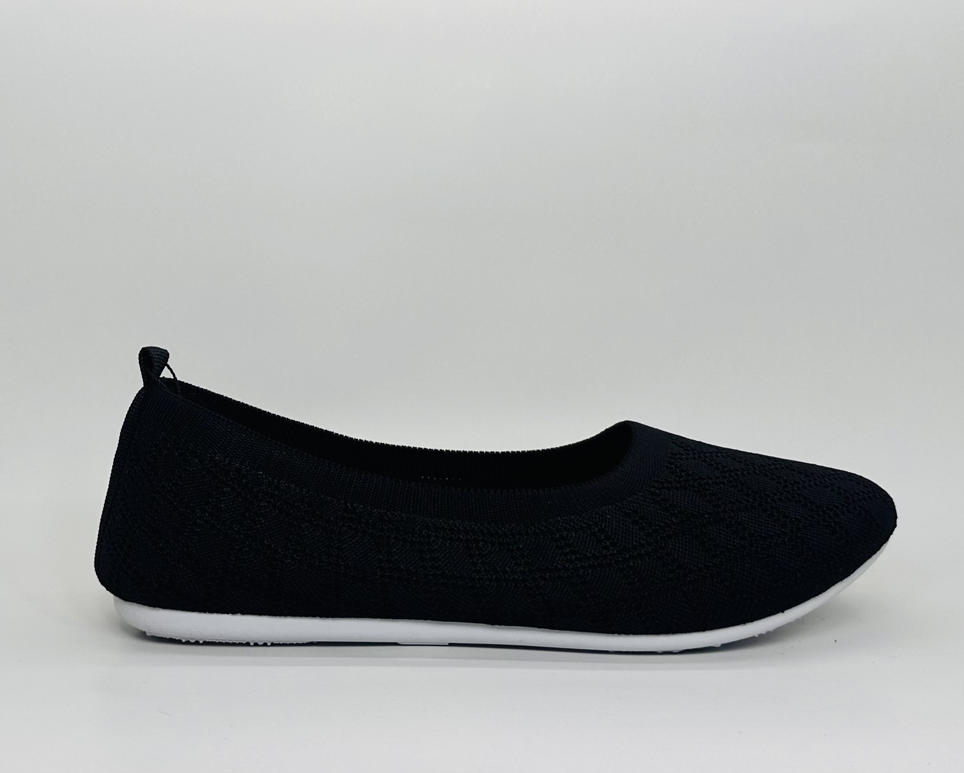 Senshoe knitted ballet flat designs - Pink, Black, Beige, Blue