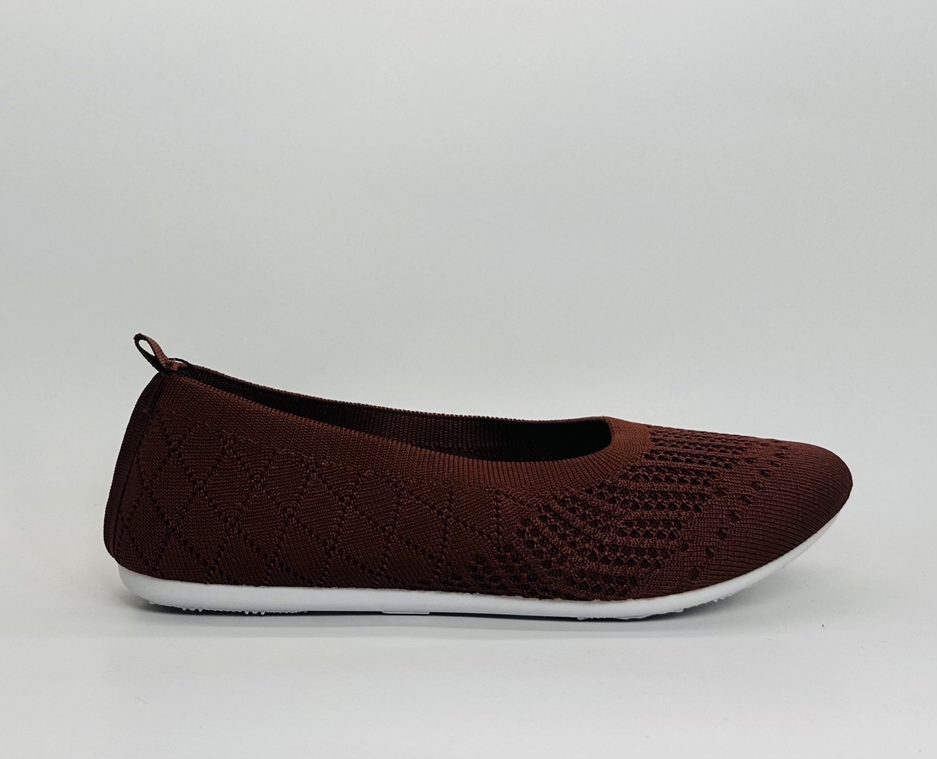 Senshoe Knit Ballet Flat design - Black, Pink, Maroon, Beige