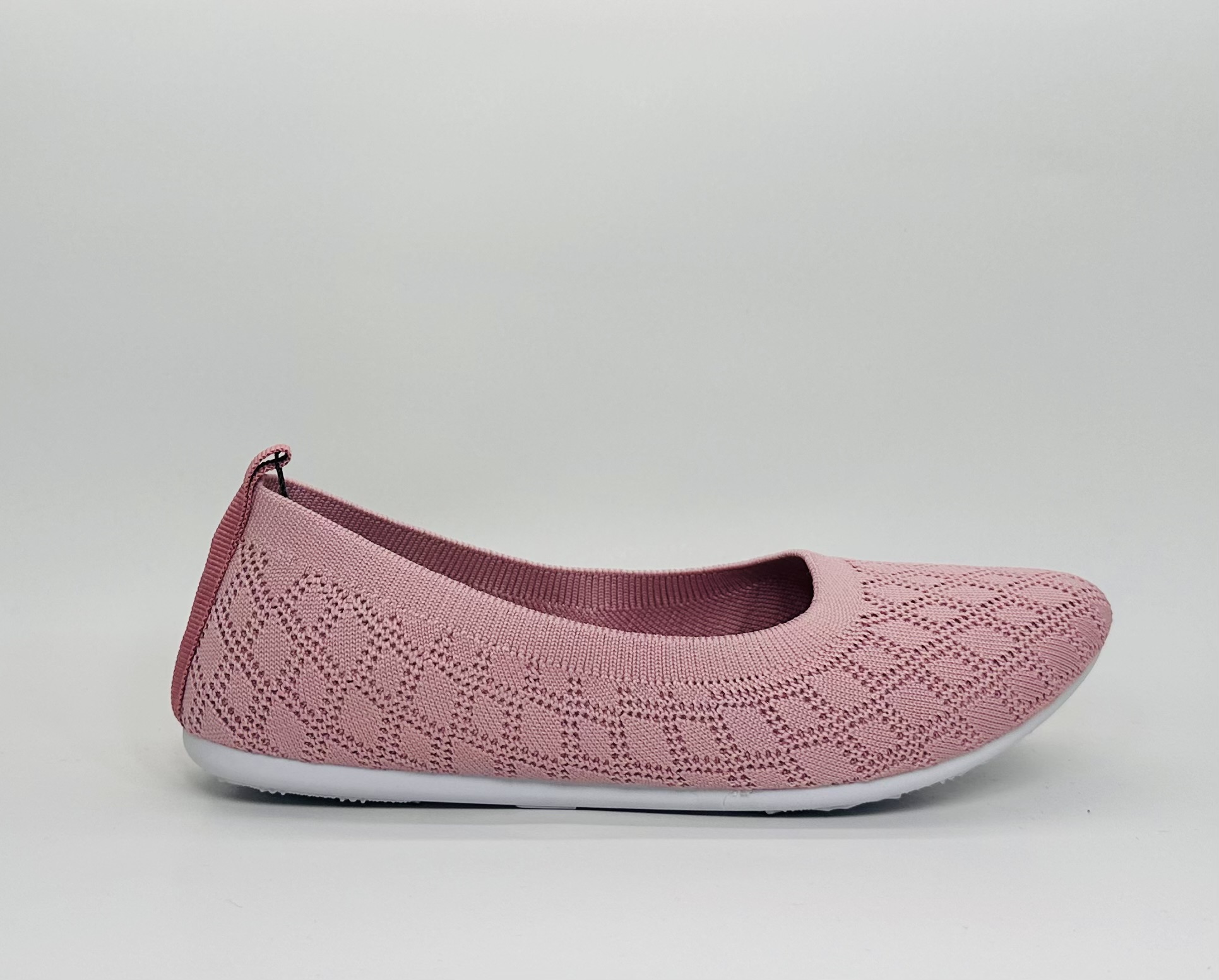 Senshoe knitted ballet flat designs - Pink, Black, Beige, Blue