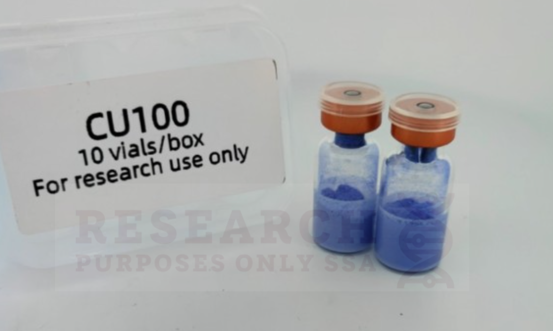GHK-CU 100 MG x 10 Vials (1000 MG Total) 99.9% Purity 