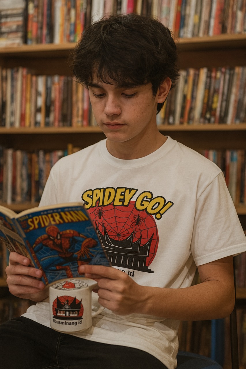 KAOS MINANG kaosminang.id desain spidey go