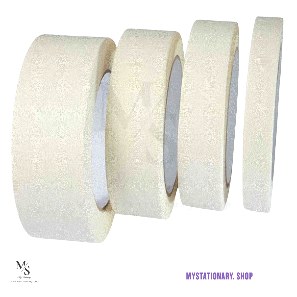 White Paper Tape 1"& 2" (1 Psc)