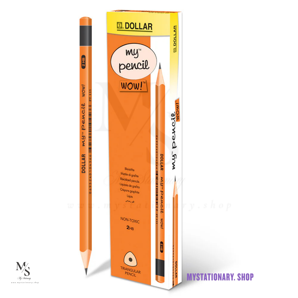 Dollar My Pencil P111- 2HB (Pack of 12)