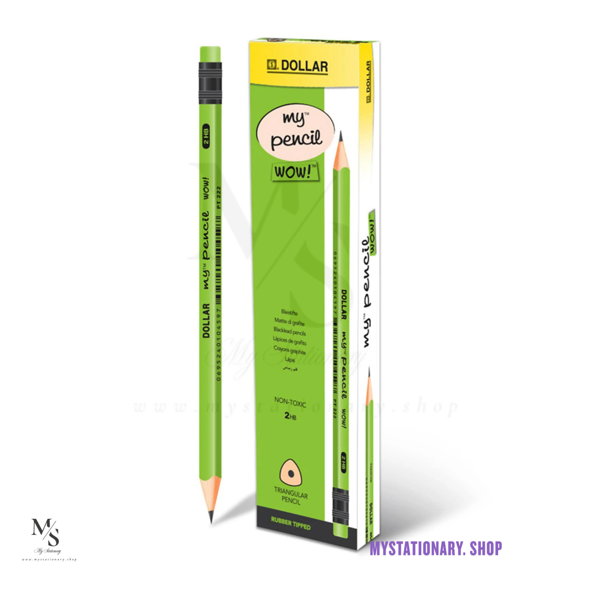 Dollar My Pencil P111- 2HB (Pack of 12)