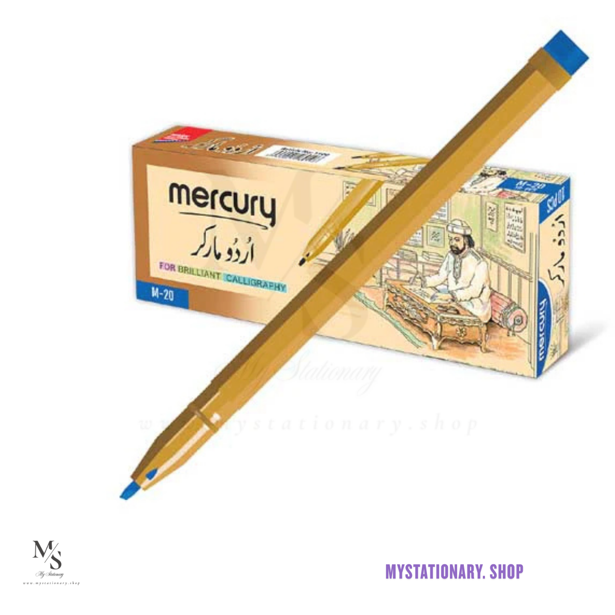 Mercury Urdu Medium Ball Pen (Pack of 10)
