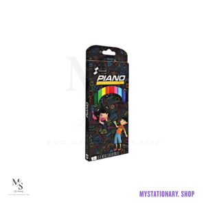 Piano Small Size Colored Pencils (Pack of 12)