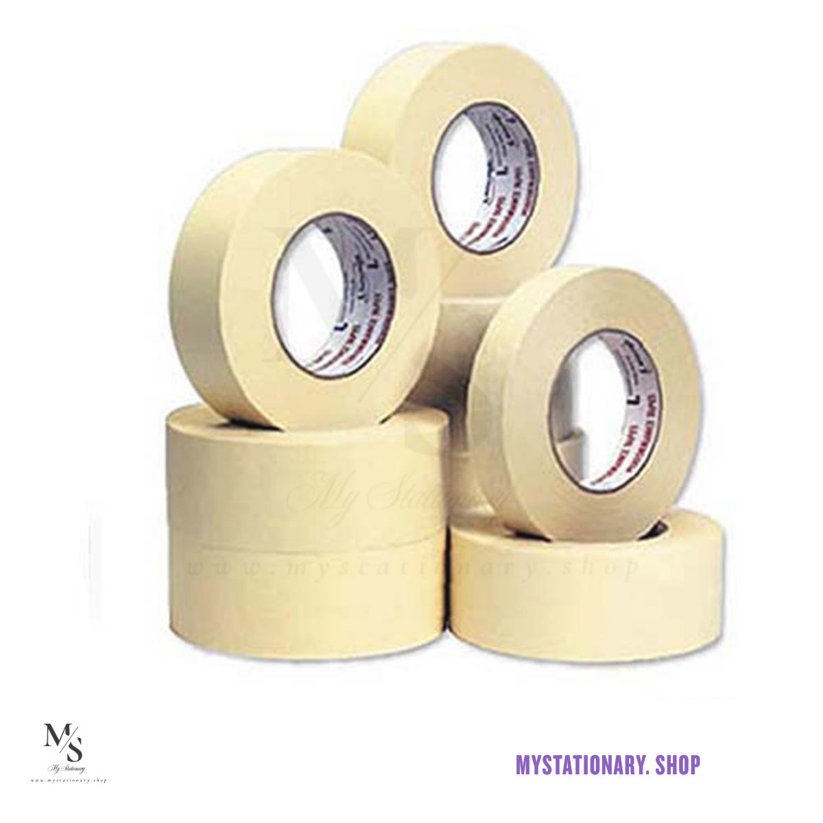 White Paper Tape 1"& 2" (1 Psc)