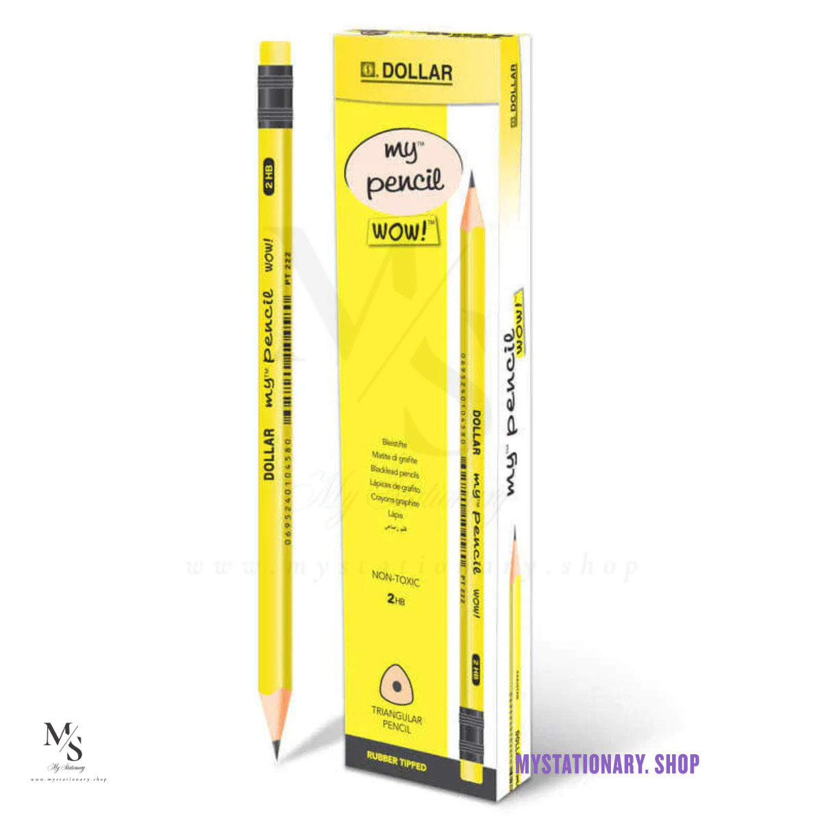 Dollar My Pencil P111- 2HB (Pack of 12)