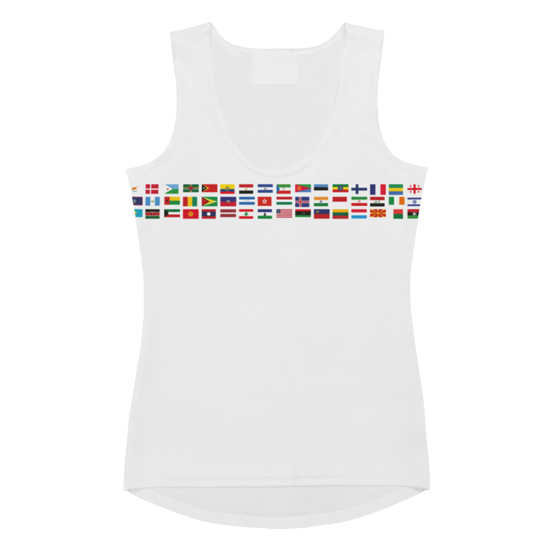 Women's Flag of All Flags Tank Top