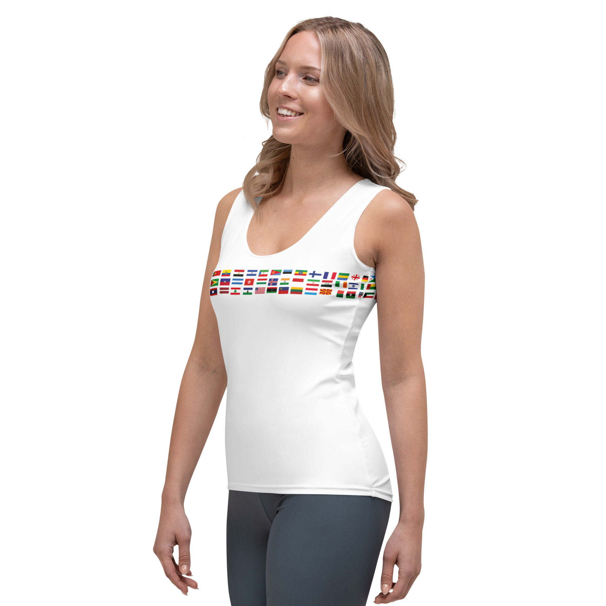 Women's Flag of All Flags Tank Top