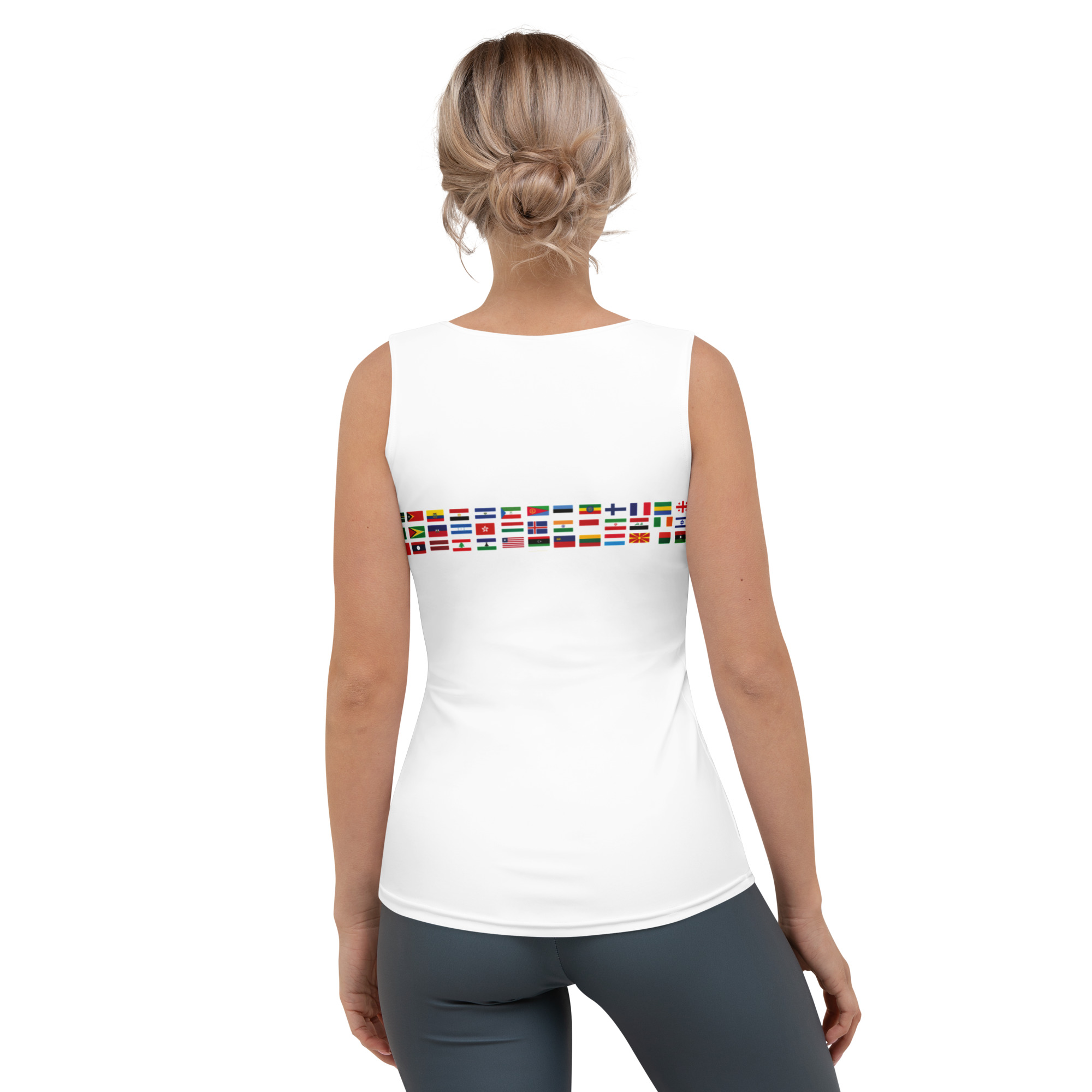 Women's Flag of All Flags Tank Top