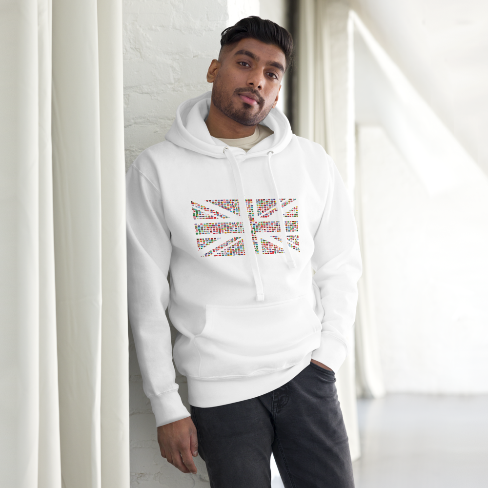 White Hoodie - The Flag of All Flags  