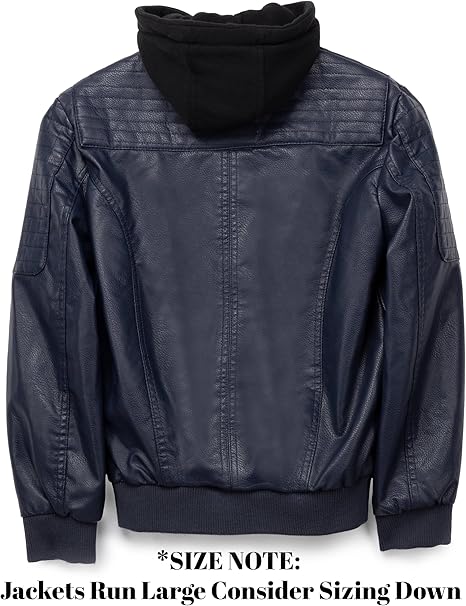 X RAY Teen Faux Leather Jacket for Fall & Winter