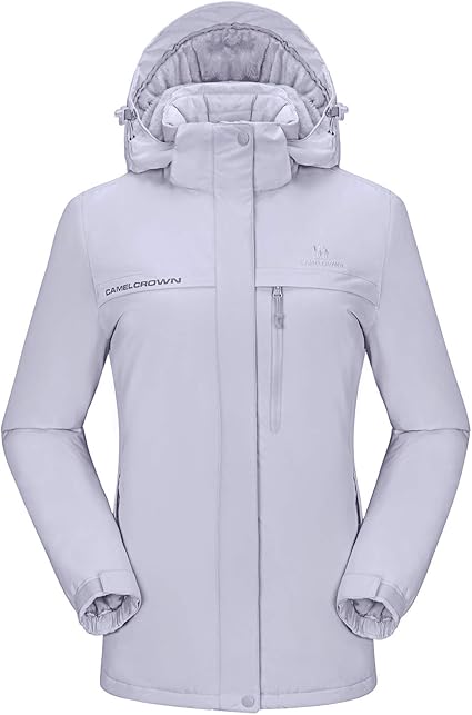 CAMEL CROWN Women’s Mountain Snow Waterproof Ski Jacket
