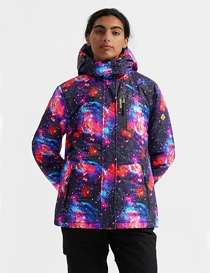 Galaxy Print Winter Jacket