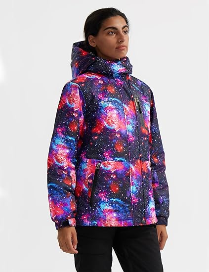 Galaxy Print Winter Jacket