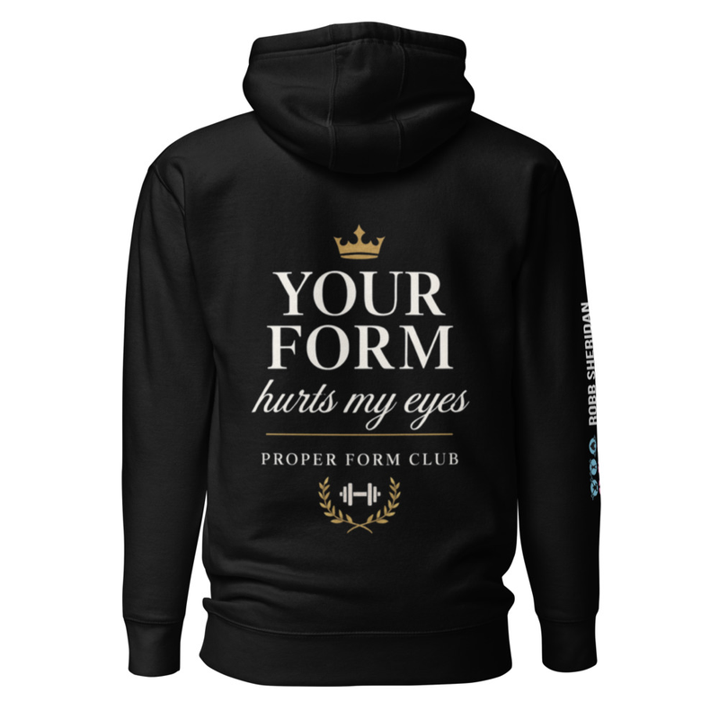 Proper Form Club Hoodie - Unisex