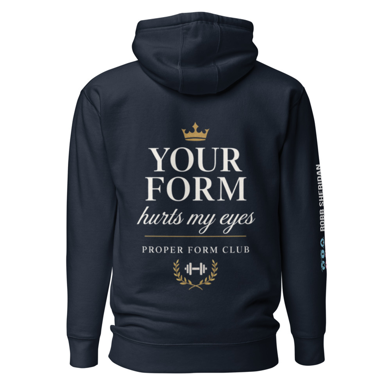 Proper Form Club Hoodie - Unisex