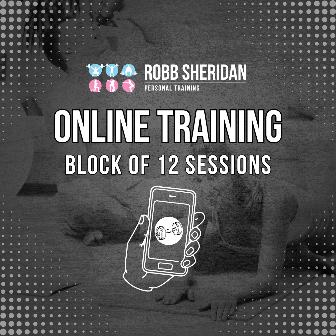 Online 1:1 Personal Training Session (x12)