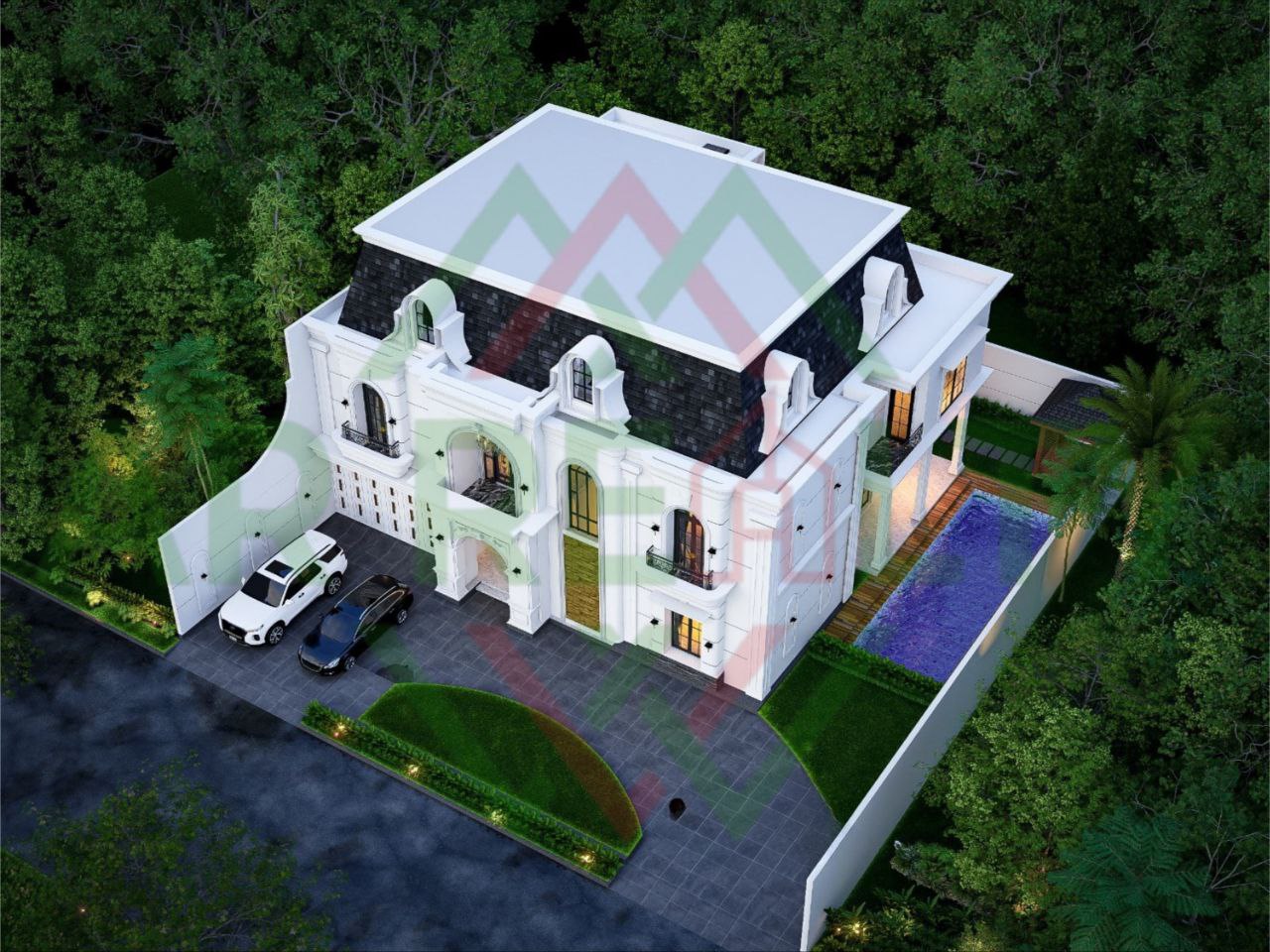 Mevvah Single House dalam Komplek di Jati Padang
