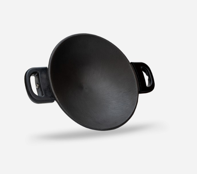 Seasoned Cast Iron Aappa Kadai