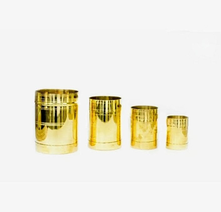 Brass Padi Set ( Measuring Cup)