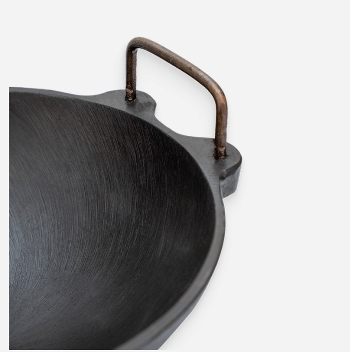 Seasoned Cast Iron Kadai