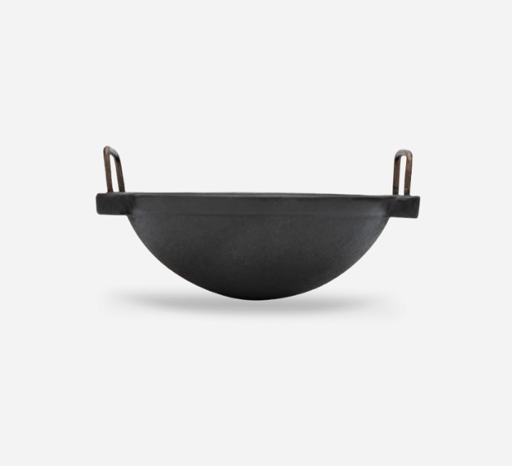 Seasoned Cast Iron Kadai