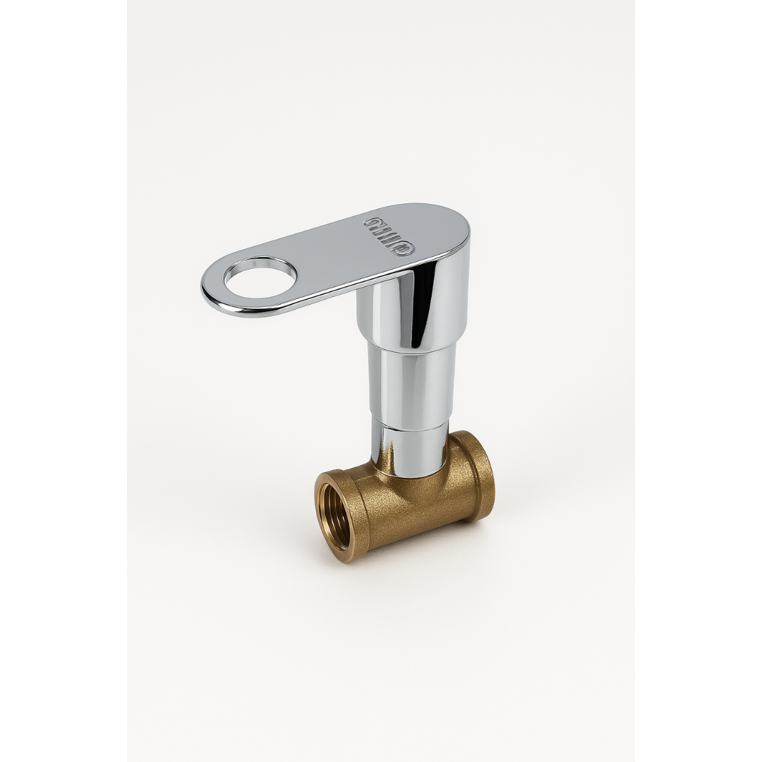 Cosco Range Concealed Stop Cock 3/4 – Set of 2 | Premium Brass In-Wall Valves