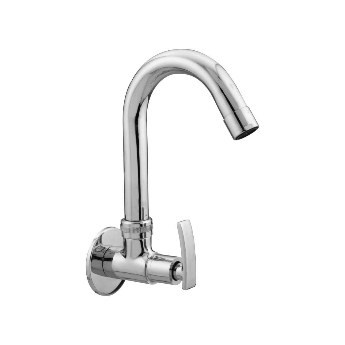 Soft Range Sink Cock – Set of 2 | Premium Brass Wall Mounted Kitchen Faucets